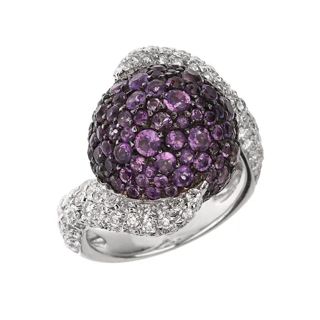 Amethyste Statement Cocktail Ring