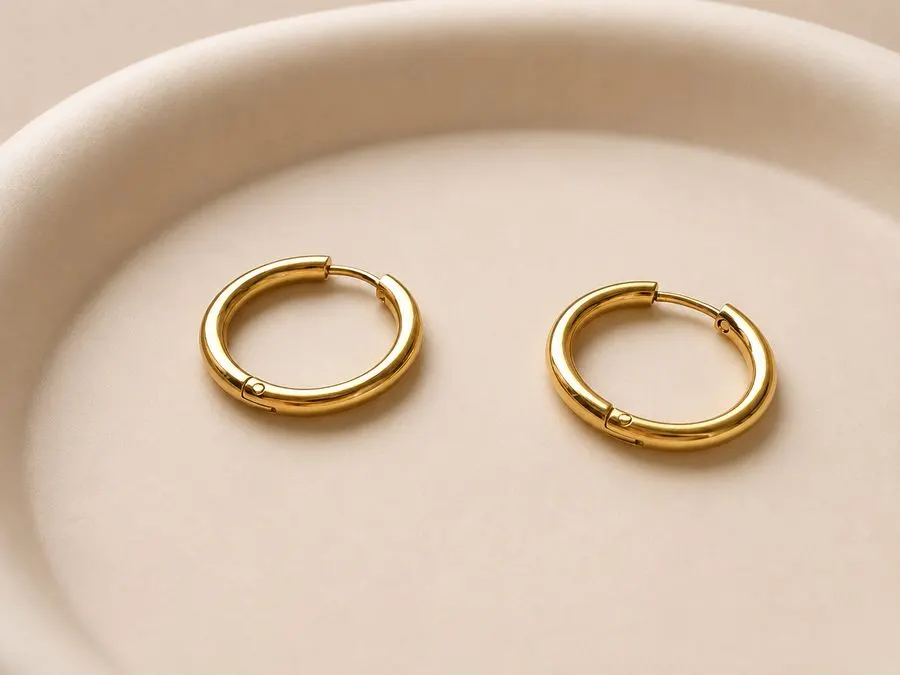 Aurelia Classic Gold Hoops