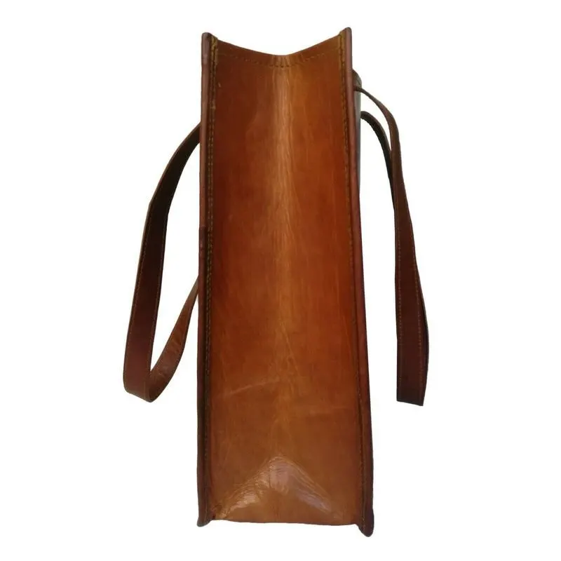 The Shannon Vintage Leather Tote