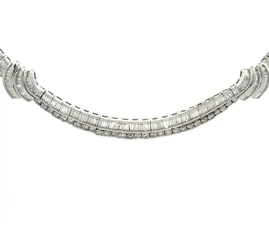 Regalia Textured Collar Necklace