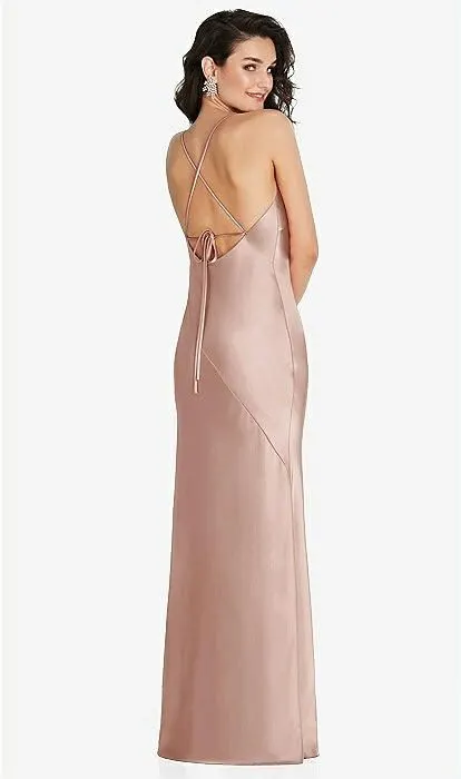 Rosewood Bias Slip Dress
