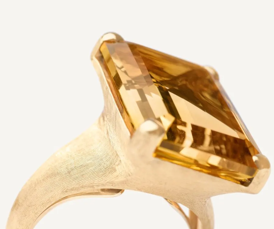 Statement Gold Cocktail Ring