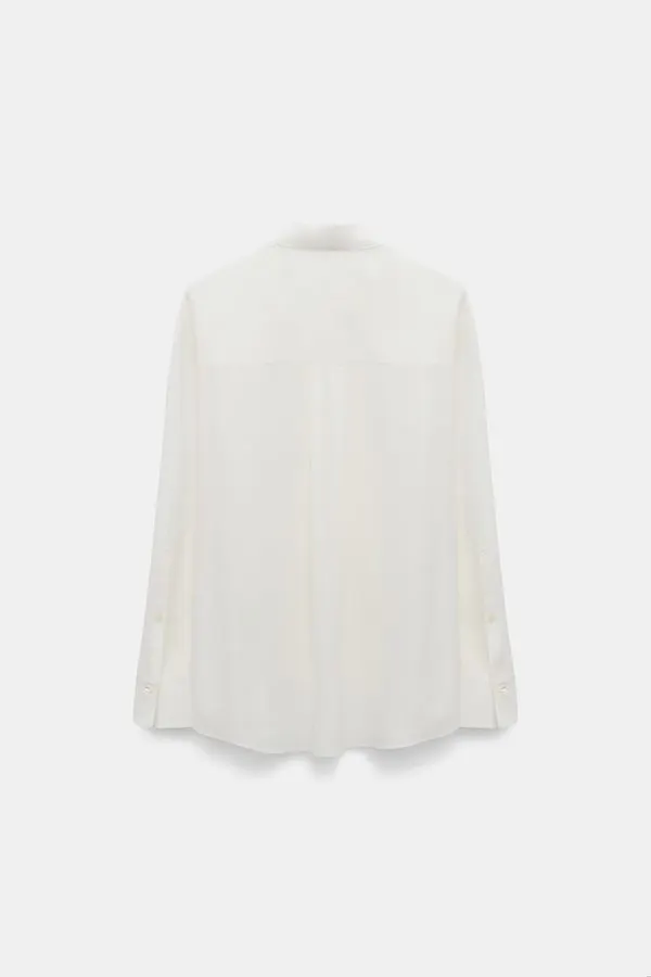 Fluid Silk Blouse