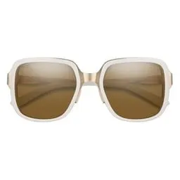 Aveline Oversized Flat-Top Sunglasses