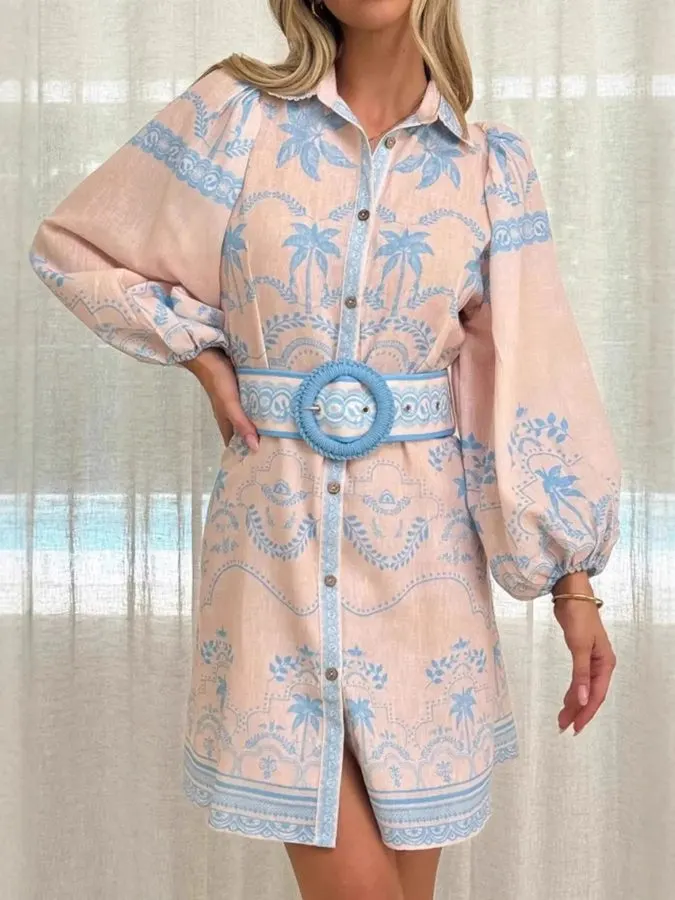 Marlowe Belted Shirt Dress
