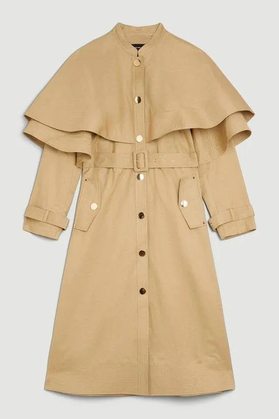 Storm Belted Trench Coat