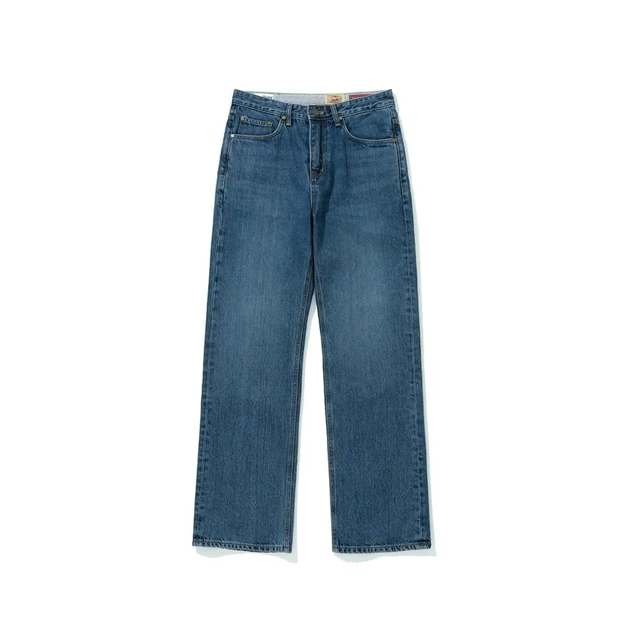 Tailored Straight-Leg Jeans