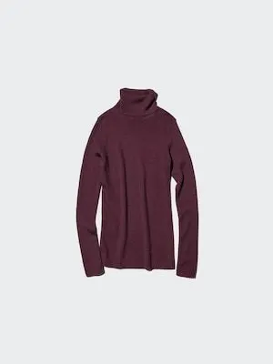 Ribbed Merino Turtleneck