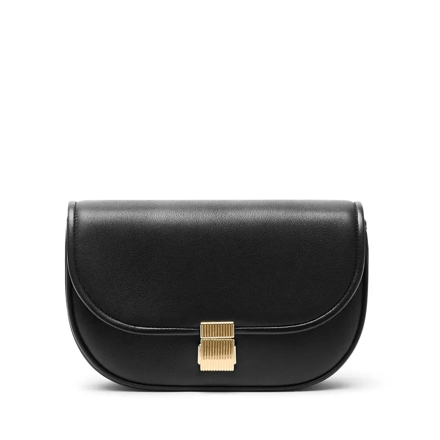 Nocturne Structured Leather Crossbody