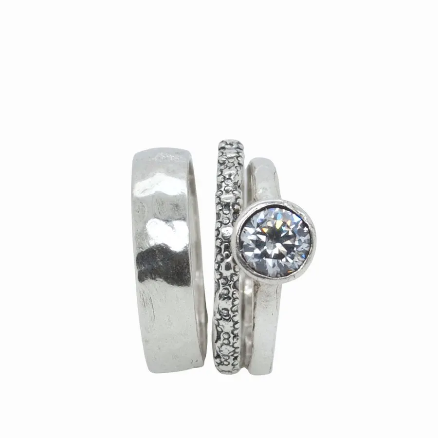 Eternity Trio Ring Set