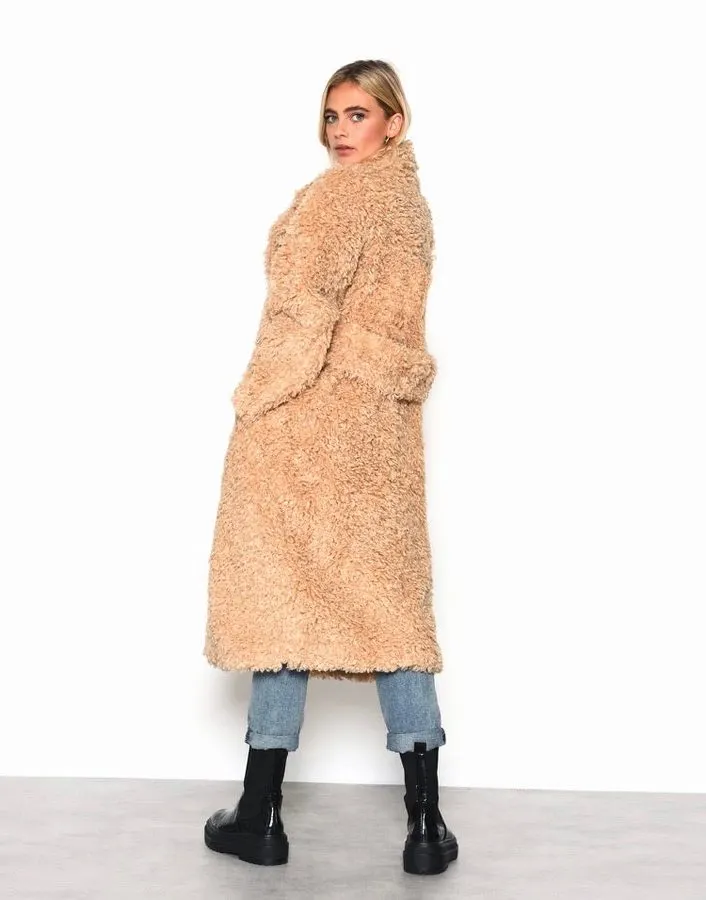Toffee Longline Overcoat
