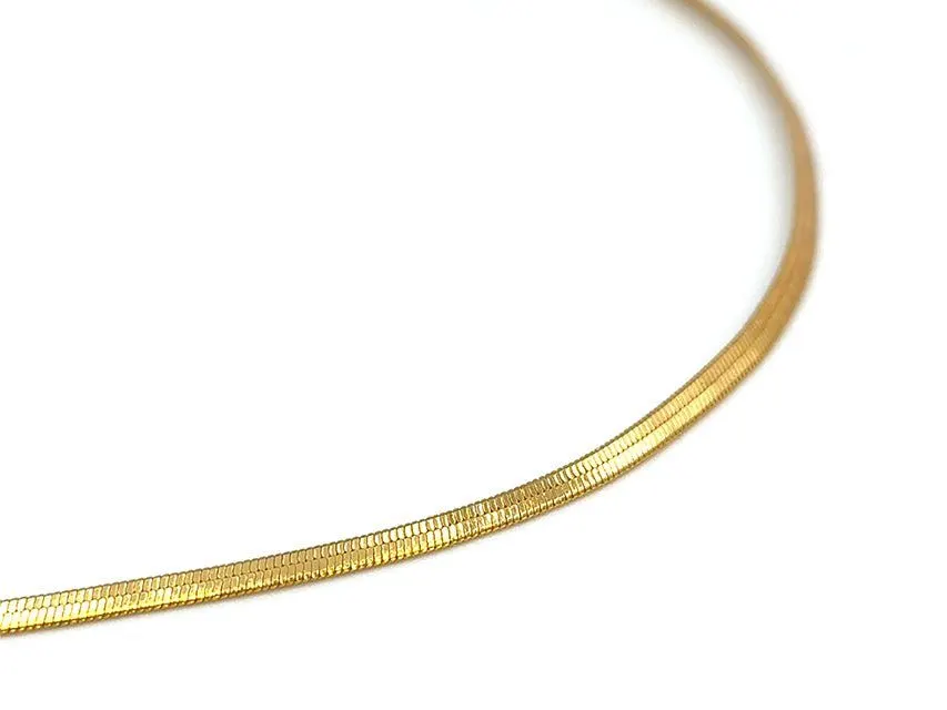 Solene Flat Snake Chain