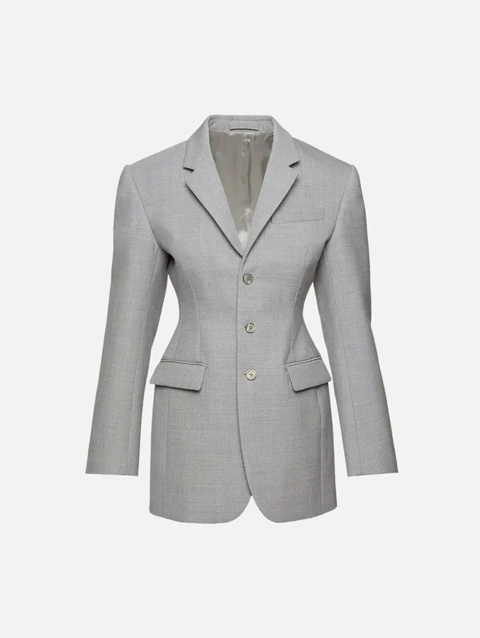 Longline Editorial Blazer
