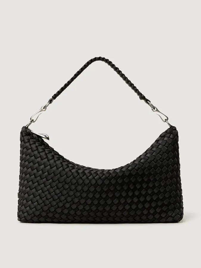 Onyx Structured Shoulder Bag