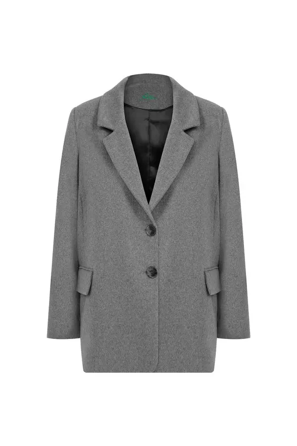 Slate Wool Blazer