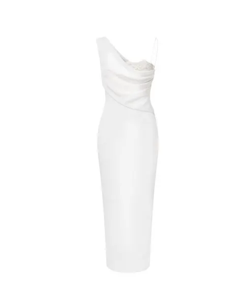 Reverie Draped Midi Dress