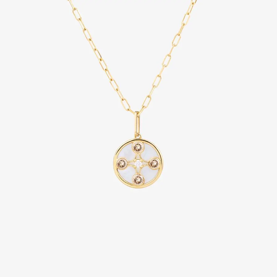 Selene Locket Pendant Necklace