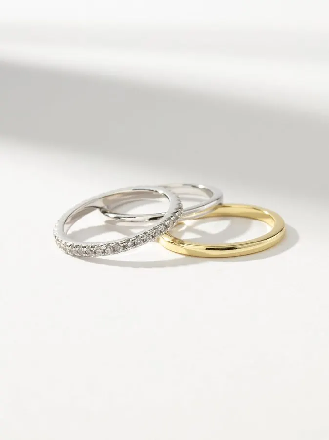 Mixed-Metal Stacking Rings