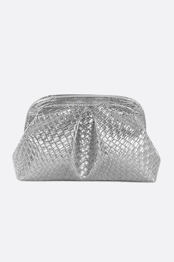Soirée Metallic Clutch