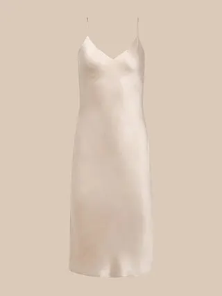 Champagne Silk Bias Slip