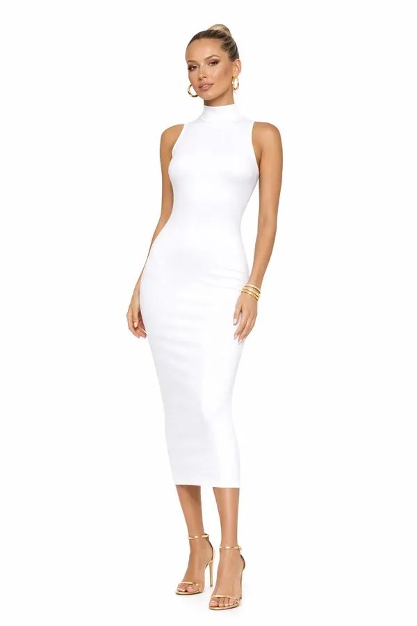 Delphine Bodycon Knit Midi