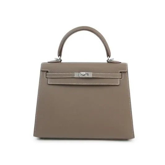 Dune Beige Top-Handle Mini
