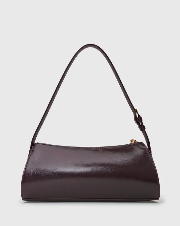 Bordeaux Structured Shoulder Bag