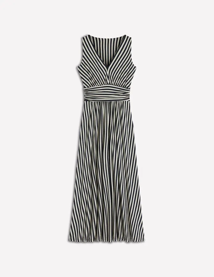 Elodie Striped Shirt Midi