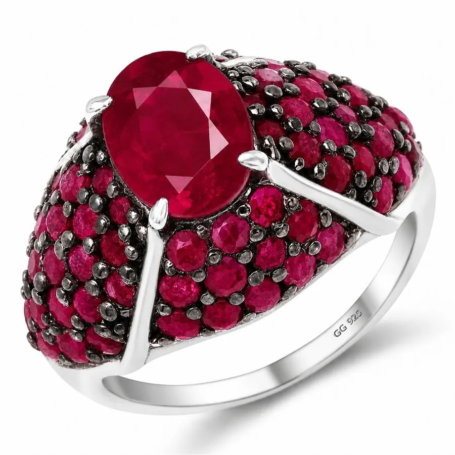 Ruby Cocktail Ring