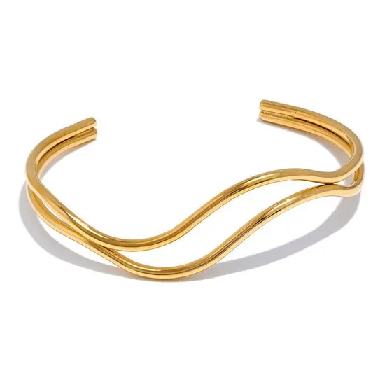 Gilded Bangle Cuff