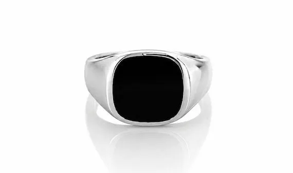 Onyx Signet Ring