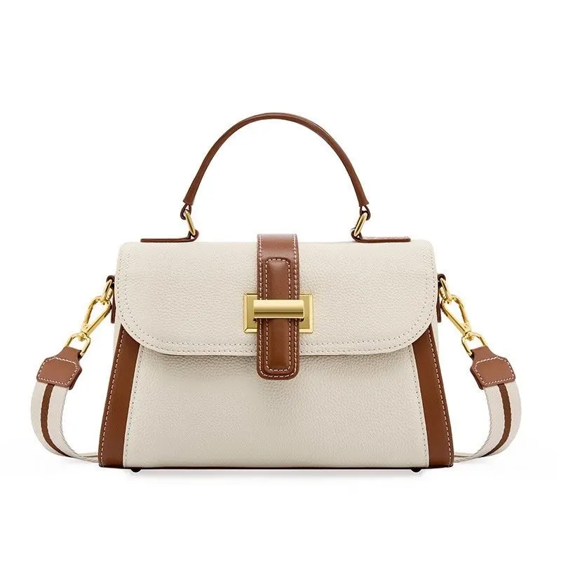 Duo-Tone Leather Mini Bag