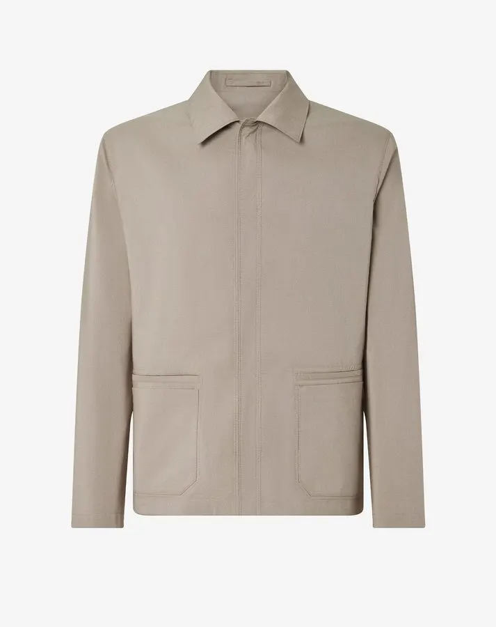 Heavy Silk Overshirt