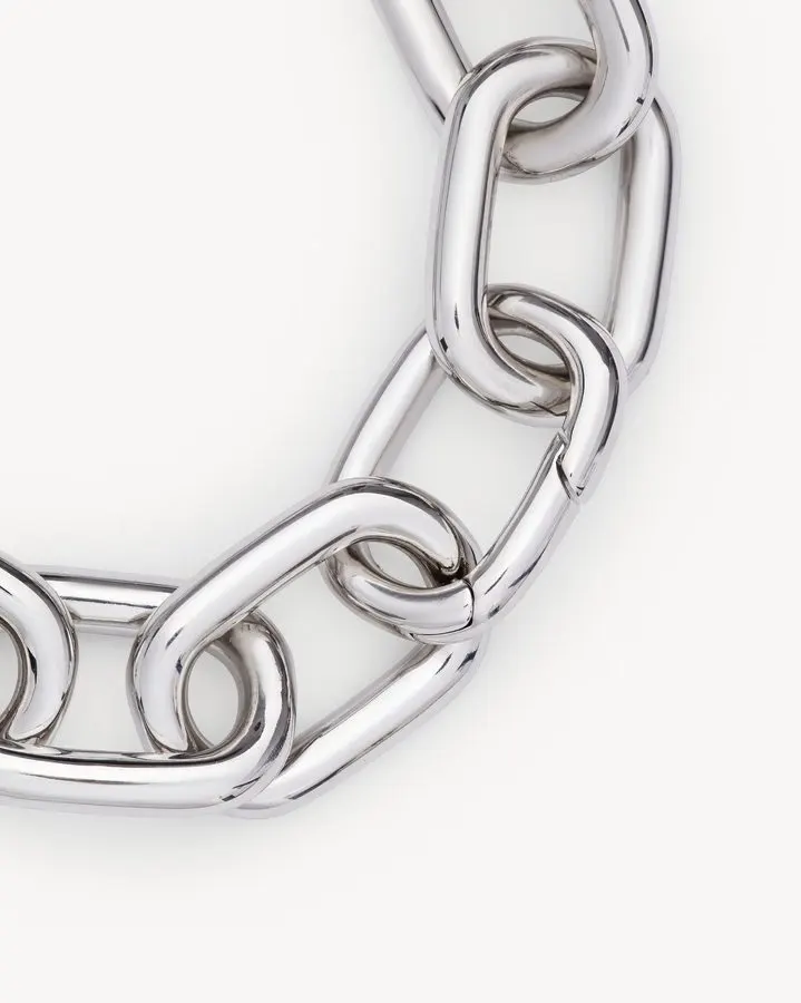 Chaine Argent Link Bracelet