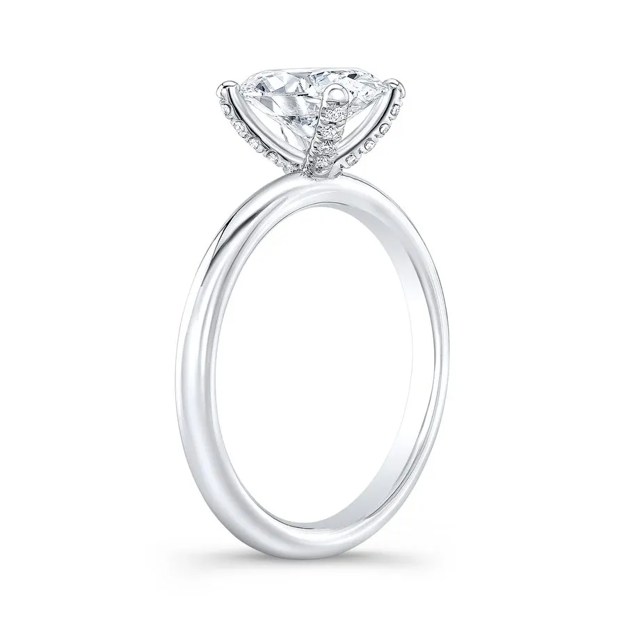 Solitaire Statement Ring