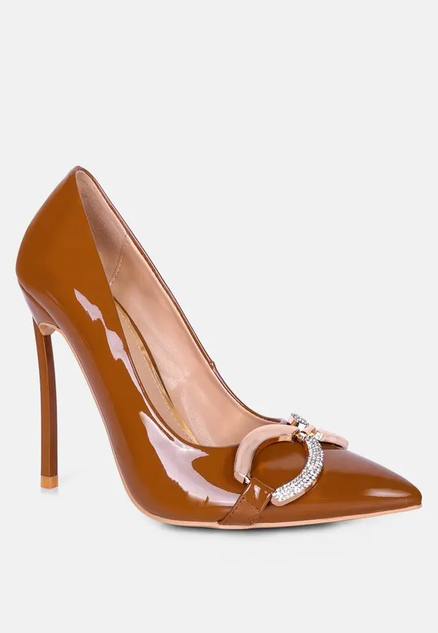 Camel Nude Stiletto Pump