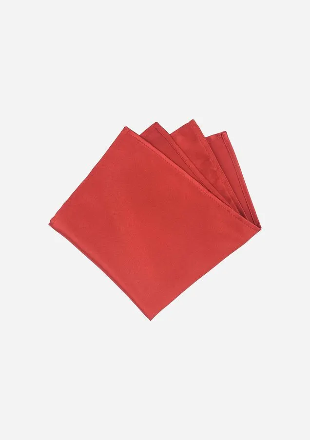 Crimson Eclipse Silk Square