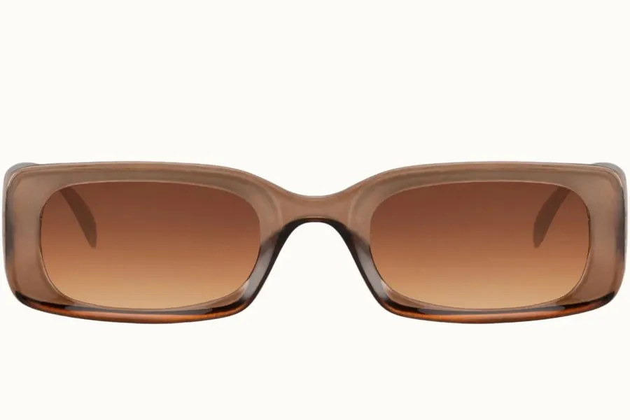 Selene Rectangular Wrap Sunglasses