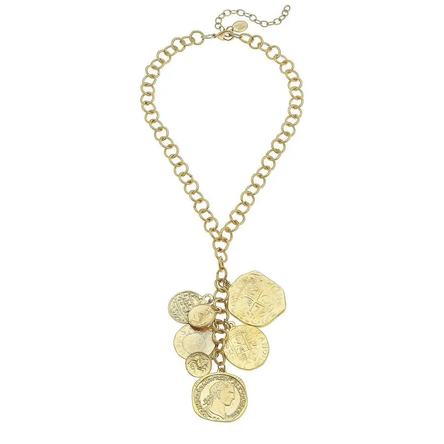 Dynasty Layered Coin Necklace