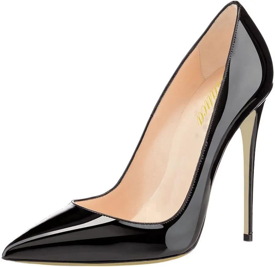 Onyx Patent Stiletto