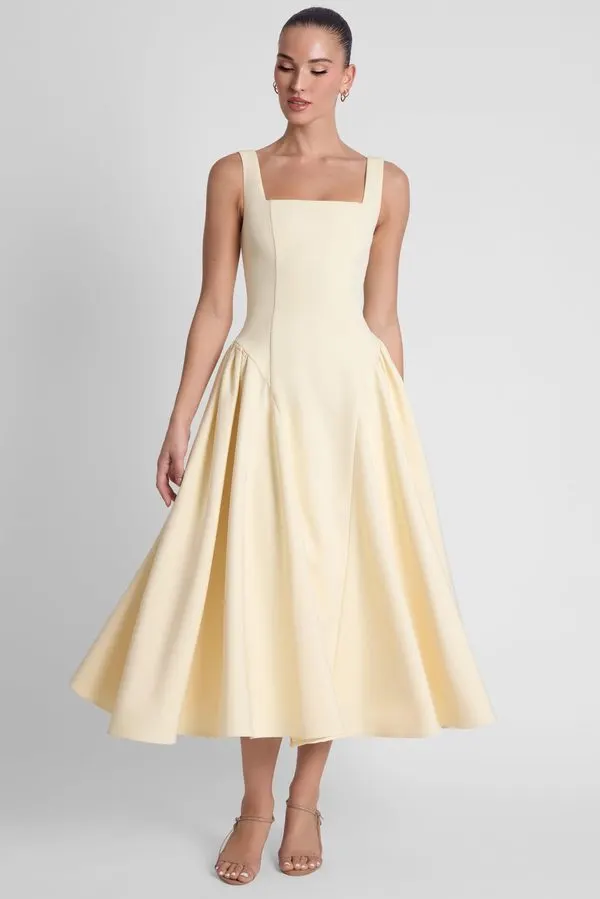 Cleo Corset Midi Dress