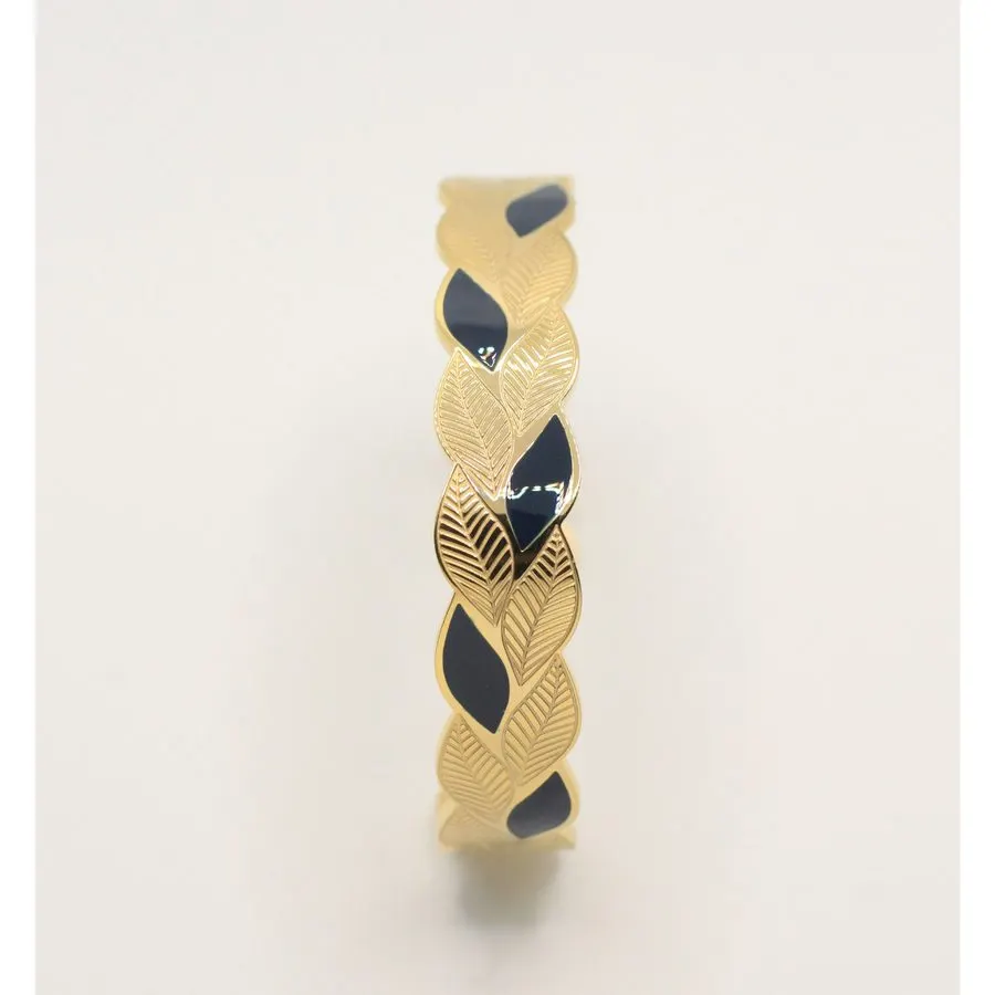 Salome Two-Tone Bangle Set
