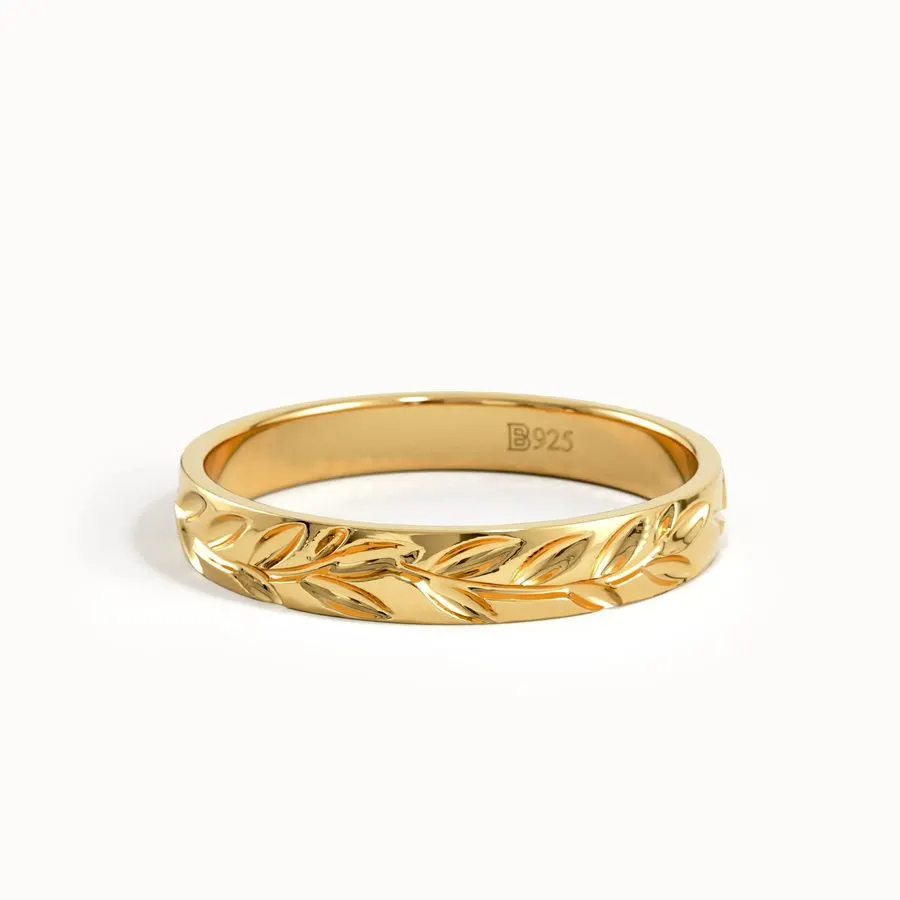 Vermeil Band Ring