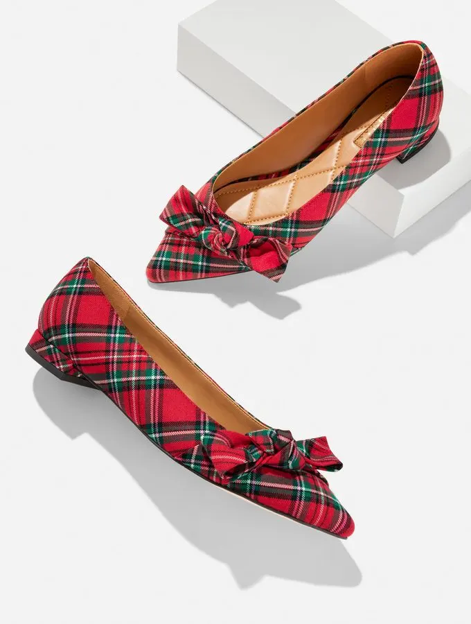 Tartan Bow Flats