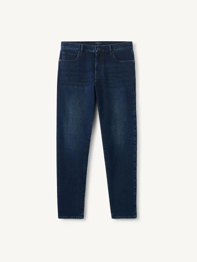 Dark-Wash Skinny Jeans