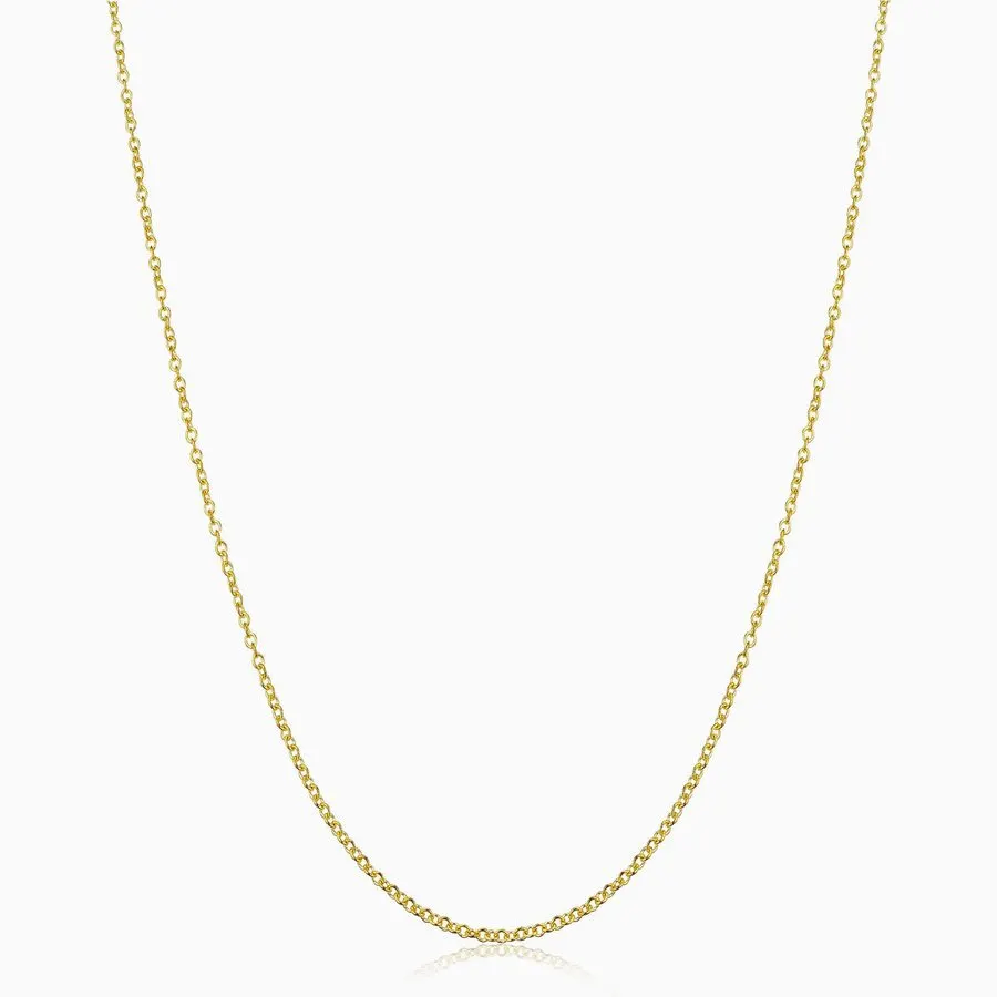 Lumiere Rolo Chain Necklace
