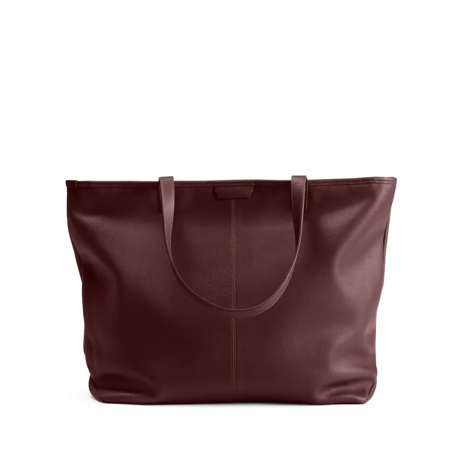 Large Zippered Downtown Tote