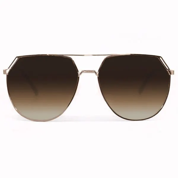 Farrah Retro Oversized Sunglasses