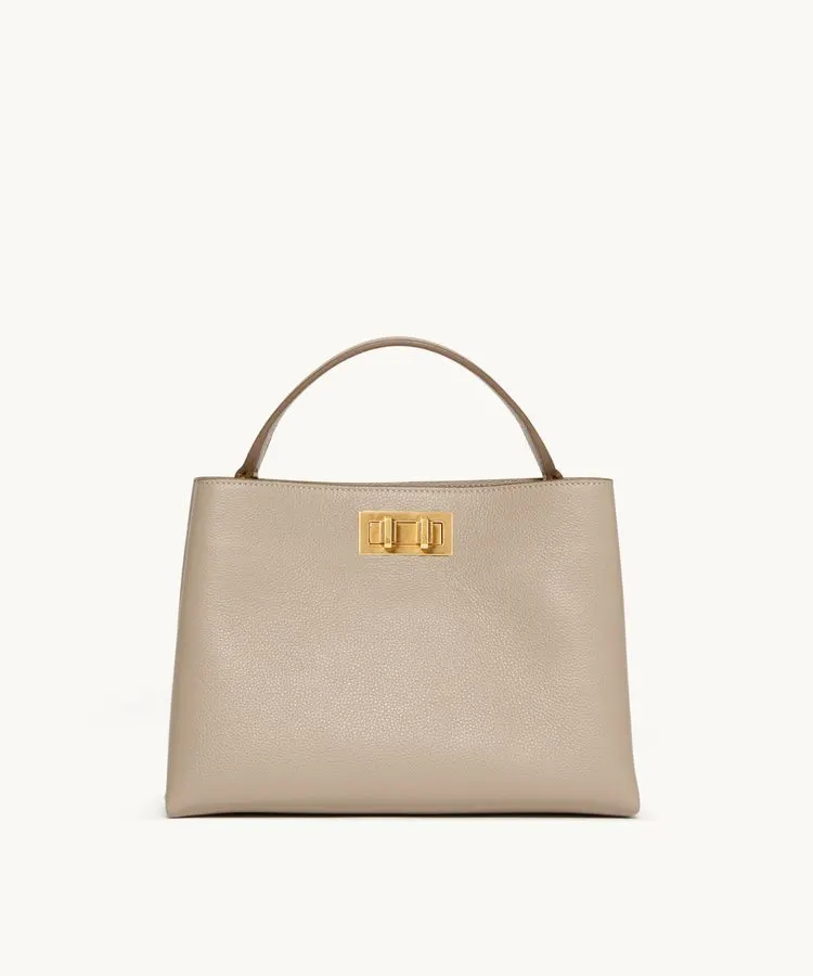Duo-Tone Leather Mini Bag