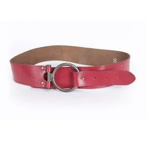 Crimson Statement Waist Belt